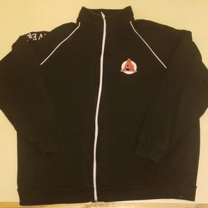 Avery Brewing Co. Zip up fleece -size xl
